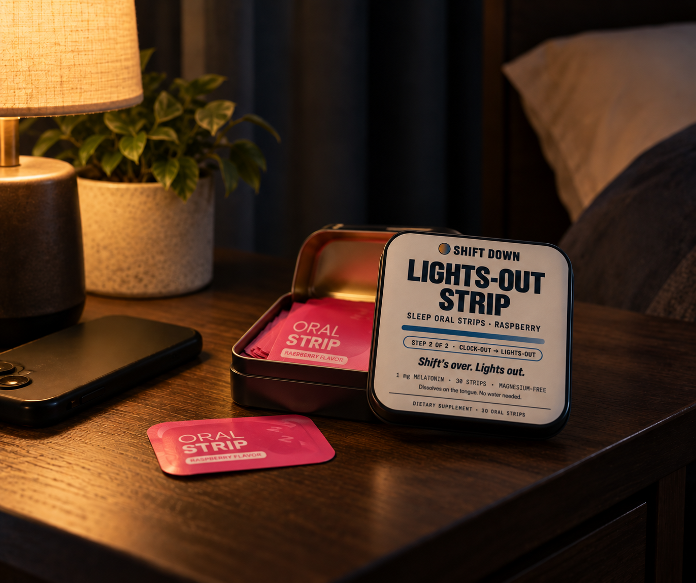 Lights-Out Strip tin